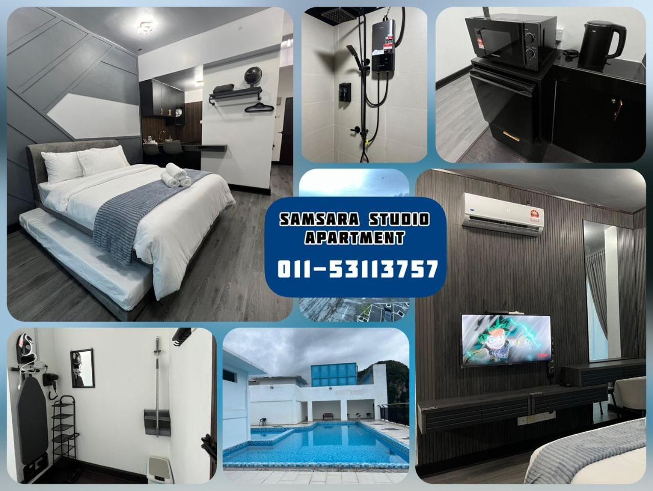 Samsara Studio Apartment At Kompleks Mutiara Gm Gua Musang Buitenkant foto